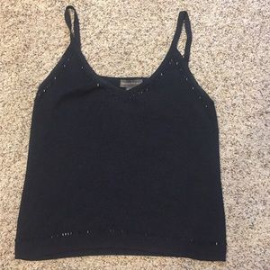Banana Republic silk knit tank top